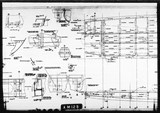 Manufacturer's drawing for North American Aviation B-25 Mitchell Bomber. Drawing number 108-31107