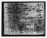Manufacturer's drawing for Beechcraft AT-10 Wichita - Private. Drawing number 105787