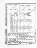 Manufacturer's drawing for Generic Parts - Aviation General Manuals. Drawing number AN737