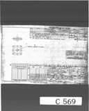Manufacturer's drawing for Bell Aircraft P-39 Airacobra. Drawing number 33-732-020