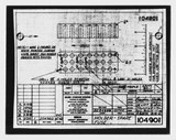 Manufacturer's drawing for Beechcraft AT-10 Wichita - Private. Drawing number 104901