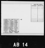 Manufacturer's drawing for Boeing Aircraft Corporation B-17 Flying Fortress. Drawing number 1-26283