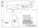 Manufacturer's drawing for Vickers Spitfire. Drawing number 35364