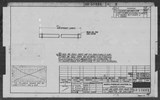 Manufacturer's drawing for North American Aviation B-25 Mitchell Bomber. Drawing number 98-53886