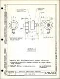 Manufacturer's drawing for Generic Parts - Aviation Standards. Drawing number an6042
