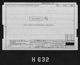 Manufacturer's drawing for North American Aviation B-25 Mitchell Bomber. Drawing number 98-735203