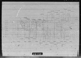 Manufacturer's drawing for North American Aviation B-25 Mitchell Bomber. Drawing number 98-530102