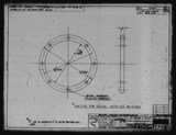 Manufacturer's drawing for North American Aviation B-25 Mitchell Bomber. Drawing number 98-61655