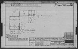 Manufacturer's drawing for North American Aviation B-25 Mitchell Bomber. Drawing number 98-54344_H