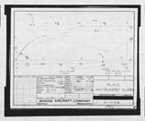 Manufacturer's drawing for Boeing Aircraft Corporation B-17 Flying Fortress. Drawing number 41-1154