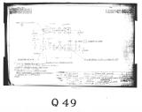 Manufacturer's drawing for Lockheed Corporation P-38 Lightning. Drawing number 199879