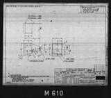 Manufacturer's drawing for North American Aviation B-25 Mitchell Bomber. Drawing number 98-54345