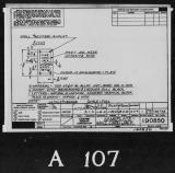 Manufacturer's drawing for Lockheed Corporation P-38 Lightning. Drawing number 190850