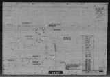 Manufacturer's drawing for North American Aviation B-25 Mitchell Bomber. Drawing number 108-533107