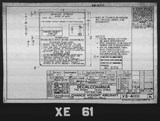 Manufacturer's drawing for Chance Vought F4U Corsair. Drawing number 41111