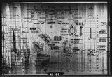 Manufacturer's drawing for North American Aviation B-25 Mitchell Bomber. Drawing number 98-43001