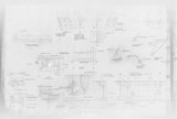 Manufacturer's drawing for North American Aviation B-25 Mitchell Bomber. Drawing number 108-31107