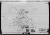 Manufacturer's drawing for North American Aviation B-25 Mitchell Bomber. Drawing number 98-62553