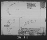 Manufacturer's drawing for Chance Vought F4U Corsair. Drawing number 38029