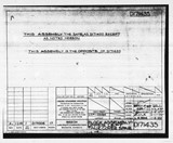 Manufacturer's drawing for Beechcraft Beech Staggerwing. Drawing number D171435