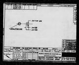 Manufacturer's drawing for North American Aviation P-51 Mustang. Drawing number 73-52555