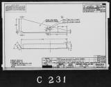 Manufacturer's drawing for Lockheed Corporation P-38 Lightning. Drawing number 196084