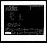 Manufacturer's drawing for Lockheed Corporation P-38 Lightning. Drawing number 201799