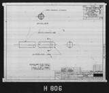 Manufacturer's drawing for North American Aviation B-25 Mitchell Bomber. Drawing number 108-531579