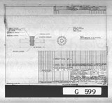 Manufacturer's drawing for Bell Aircraft P-39 Airacobra. Drawing number 33-525-003