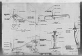 Manufacturer's drawing for North American Aviation B-25 Mitchell Bomber. Drawing number 98-47055