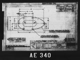 Manufacturer's drawing for North American Aviation B-25 Mitchell Bomber. Drawing number 108-71108