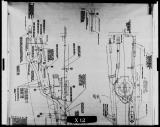 Manufacturer's drawing for Lockheed Corporation P-38 Lightning. Drawing number 197343
