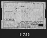 Manufacturer's drawing for North American Aviation B-25 Mitchell Bomber. Drawing number 108-583104