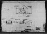 Manufacturer's drawing for North American Aviation B-25 Mitchell Bomber. Drawing number 98-53443