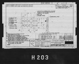 Manufacturer's drawing for North American Aviation B-25 Mitchell Bomber. Drawing number 98-58530