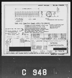 Manufacturer's drawing for Boeing Aircraft Corporation B-17 Flying Fortress. Drawing number 21-7829