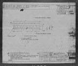 Manufacturer's drawing for North American Aviation B-25 Mitchell Bomber. Drawing number 102-54321_H