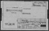Manufacturer's drawing for North American Aviation B-25 Mitchell Bomber. Drawing number 108-488207