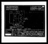 Manufacturer's drawing for Lockheed Corporation P-38 Lightning. Drawing number 192015