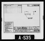 Manufacturer's drawing for Packard Packard Merlin V-1650. Drawing number 622182