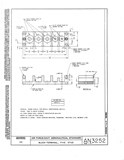 Manufacturer's drawing for Generic Parts - Aviation General Manuals. Drawing number AN3252