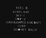 Manufacturer's drawing for Vultee Aircraft Corporation BT-13 Valiant. Drawing number BT-13 Roll C