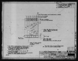 Manufacturer's drawing for North American Aviation B-25 Mitchell Bomber. Drawing number 98-58190