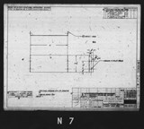 Manufacturer's drawing for North American Aviation B-25 Mitchell Bomber. Drawing number 98-62415