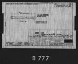 Manufacturer's drawing for North American Aviation B-25 Mitchell Bomber. Drawing number 108-588205