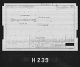 Manufacturer's drawing for North American Aviation B-25 Mitchell Bomber. Drawing number 98-588125