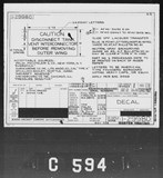 Manufacturer's drawing for Boeing Aircraft Corporation B-17 Flying Fortress. Drawing number 1-29980