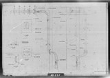 Manufacturer's drawing for North American Aviation B-25 Mitchell Bomber. Drawing number 98-53340