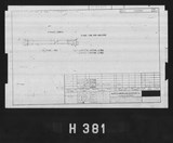 Manufacturer's drawing for North American Aviation B-25 Mitchell Bomber. Drawing number 98-58885