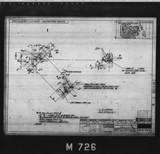 Manufacturer's drawing for North American Aviation B-25 Mitchell Bomber. Drawing number 98-61345